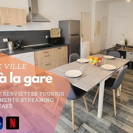 Logement Spacieux - Face A La Gare Et Centre-Ville Epinal Ngoại thất bức ảnh